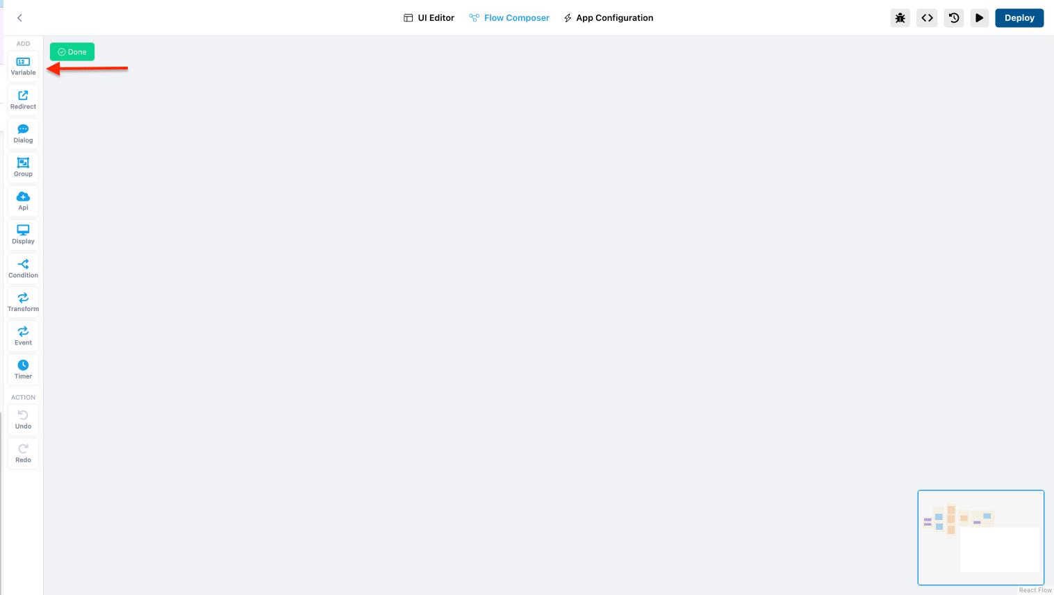 Initial layout of the Brewery Finder app